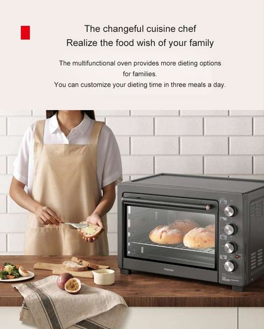 TOSHIBA 35L ELECTRIC OVEN TOSHIBA 35L ELECTRIC OVEN